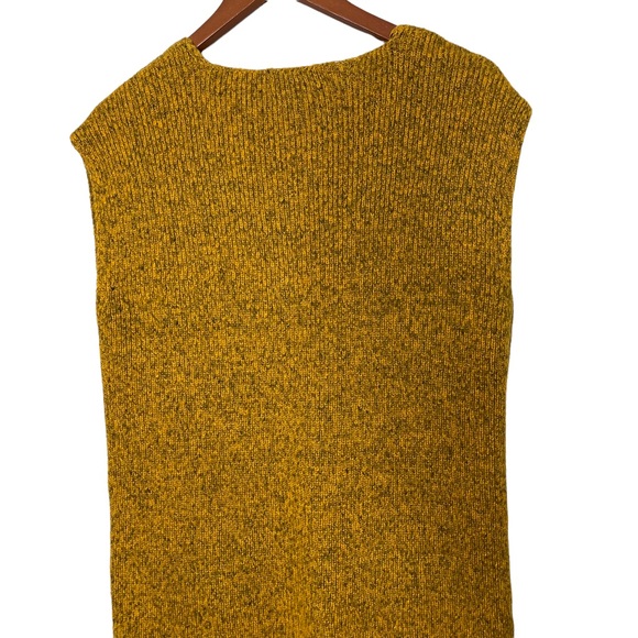 ATMOSPHERE V Neck Marled Knit Sweater Tunic / Dress with Pockets - Picture 4 of 12